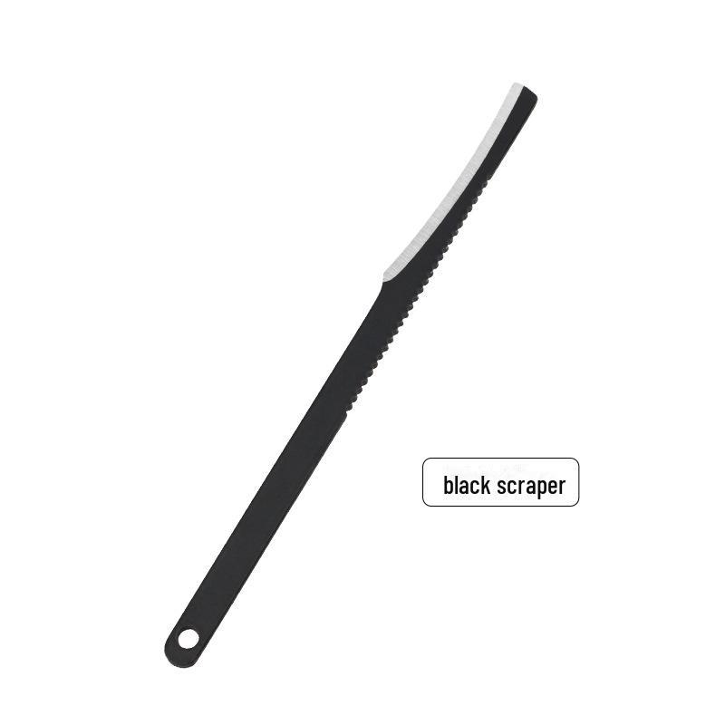 Stainless Steel Manicure & Pedicure Tool Set: Nail File, Dead Skin Fork, Double-Sided Pedicure File, and Clippers