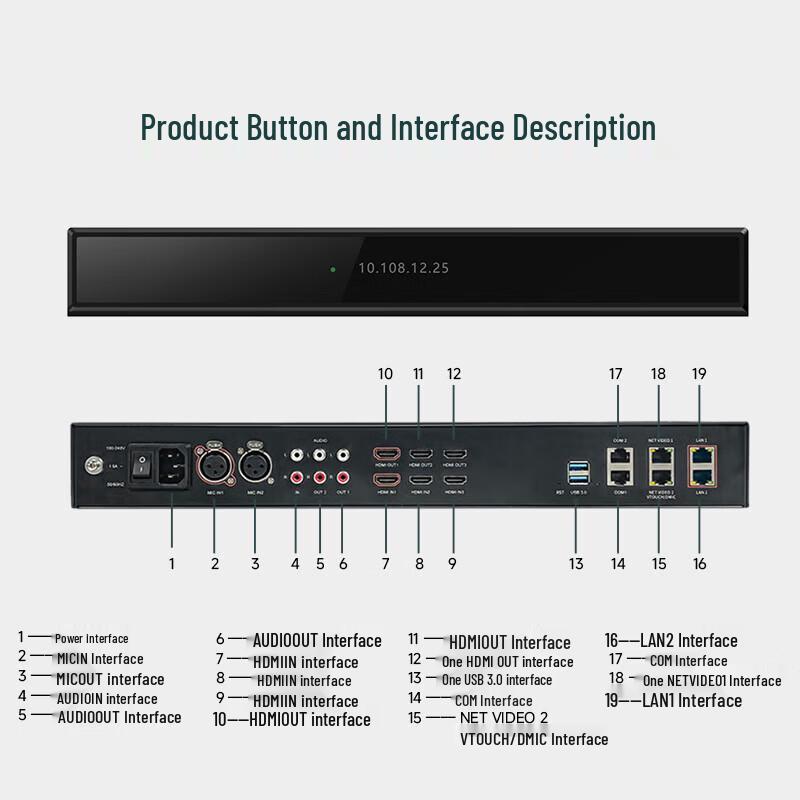 DAIPU 4K Video Conferencing Terminal (CN version)