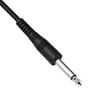 CAROL XLR Female to 6.3mm (14") Microphone Cable, 16.5ft (4.5m), Black, 3-Piece Integrated Design, Compatible with XLR Preamps and Audio Accessories