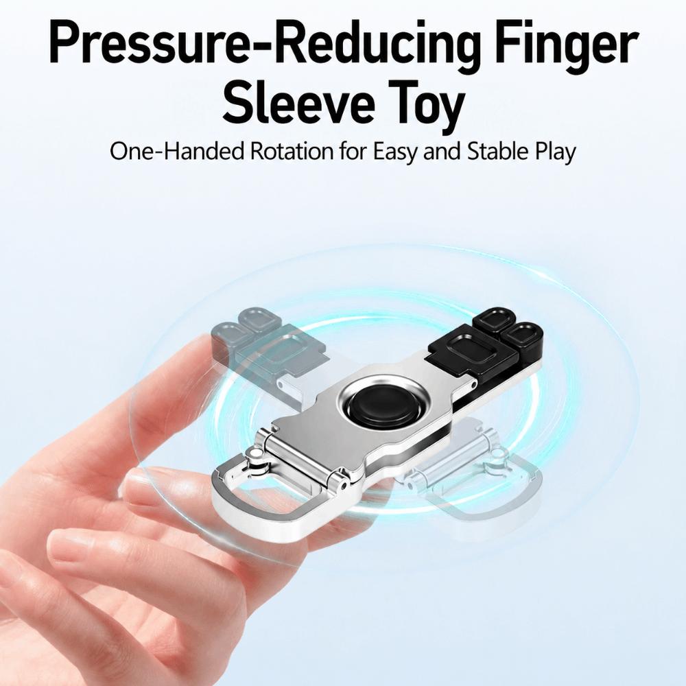 Zinc Alloy Fidget Spinner Phone Stand Anti-Slip Foldable Phone Stand New Keychain Stand Phone