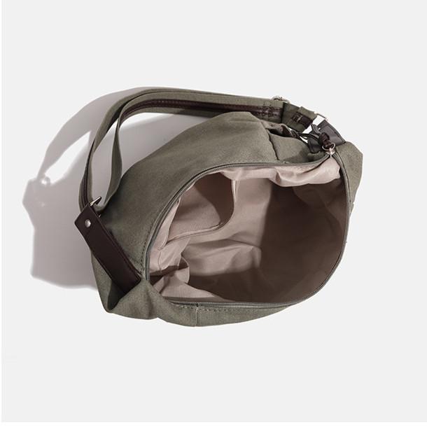 Ielgy Korean Style Retro Art Lazy Style Commuter Large Capacity Tote Bag