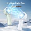 Handheld Turbo Fan with Powerful Motor 5 Speeds Rechargeable Mini Personal Battery Operated Small Pocket Cooling Fan