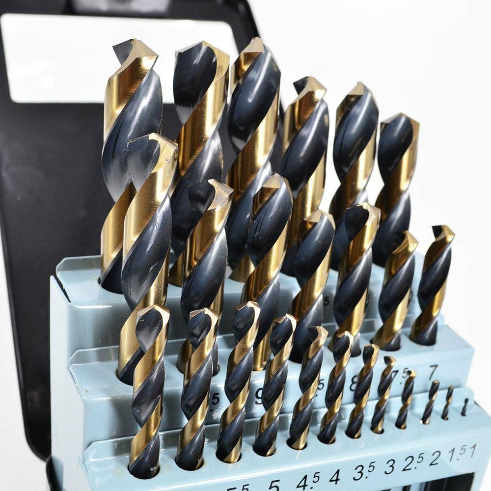 AW Tools HSS Steel Drill Bit Set (Pack of 25)