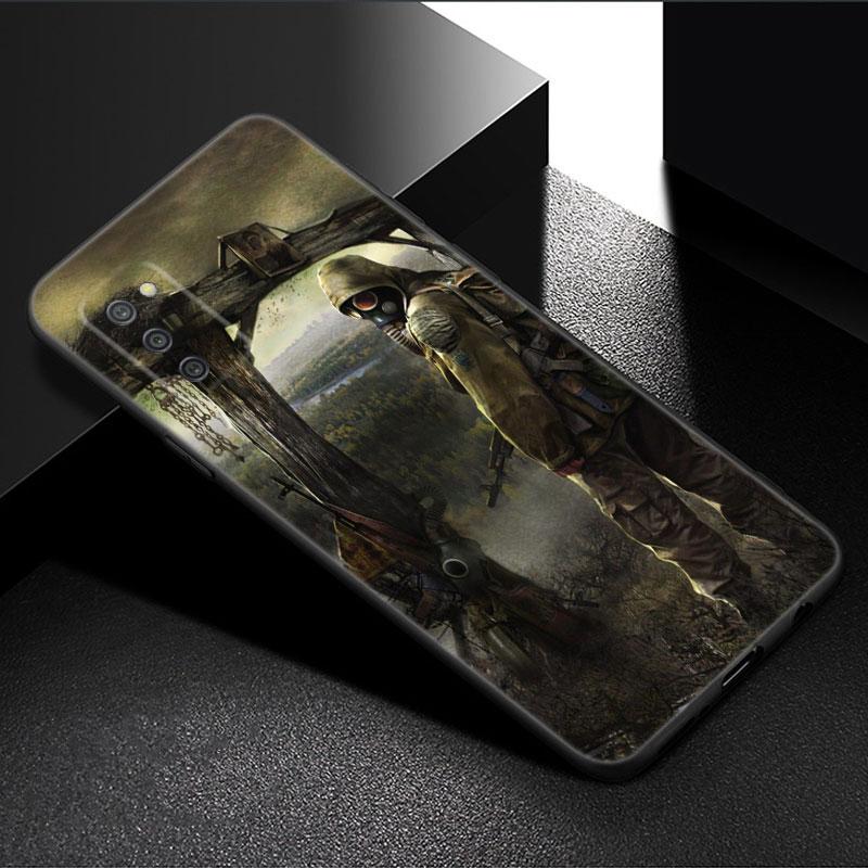 

Чехол для телефона Game Stalker Clear Sky для Samsung Galaxy A01 A03 Core A04 E A02 A05 A10 A20 A21 A30 A50 S A6 A8 Plus A7, черный Samsung A01 Core