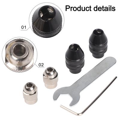 Innovative Keyless Chuck Design for Easy Attachment Changes On Your Rotary Tools Perfectly Suited for Various Uses