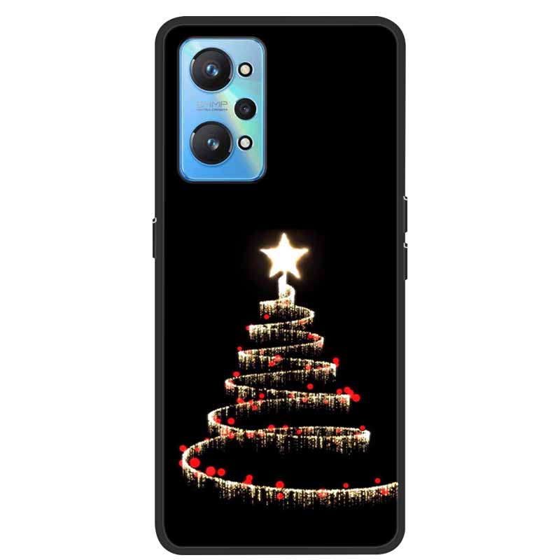 Christmas Cover For Realme GT Neo 2 2T 3 3T Cases Lovely Soft TPU Silicone Covers for Realme C21Y C25Y Q5 Pro Neo2 Neo3 Neo2T