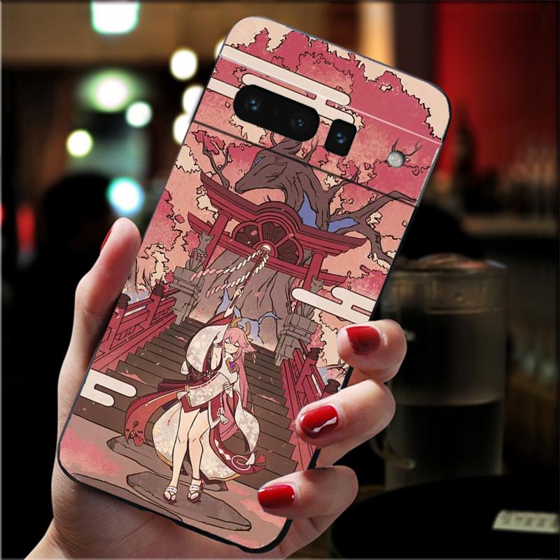 Phone Case For Google Pixel 10 Pro XL 9 Pro XL 9A 8 7 6 Pro Pixel 8A 7A 6A Pixel 8 7 6 5 Genshin Impact Game Yan Fei