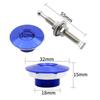 1Pcs 30/32Mm Car Push Button Bonnet Hood Pin Quick Release Latch Lock Clip Kit Aluminum Engine Exterior Parts Universal