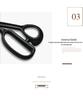 Handmade Manganese Steel Tailor Scissors - Large Household Fabric & Clothing Cutting Scissors