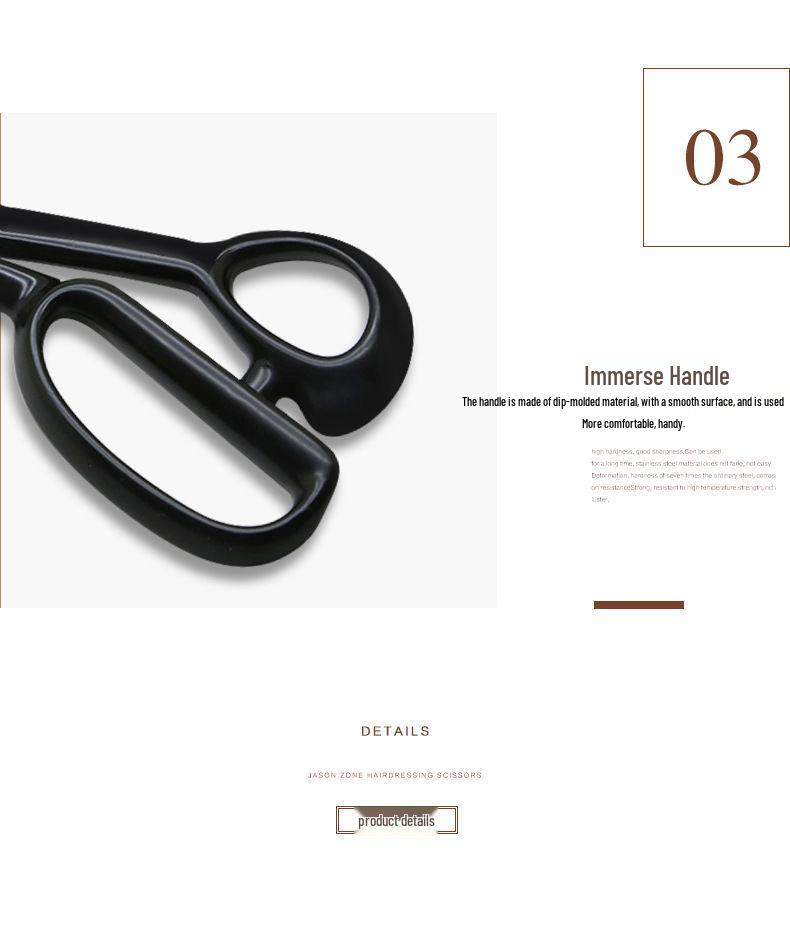 Handmade Manganese Steel Tailor Scissors - Large Household Fabric & Clothing Cutting Scissors