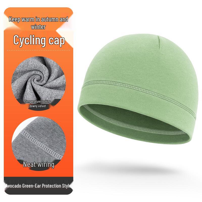 Windproof Winter Cycling Beanie: Warm Ear-Covering Hat for Motorcycling, Running & Sports