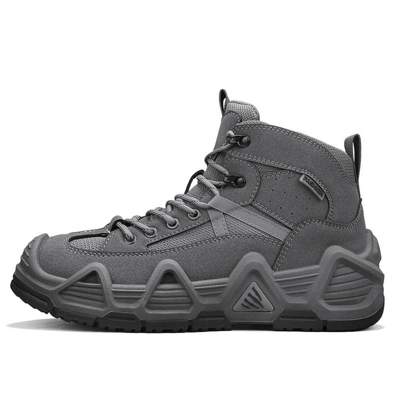Scarpe Sportive da Uomo Antiscivolo Resistenti all'Usura da Viaggio Escursionismo alla Moda Suola Spessa Intersuola Abbigliamento da Lavoro