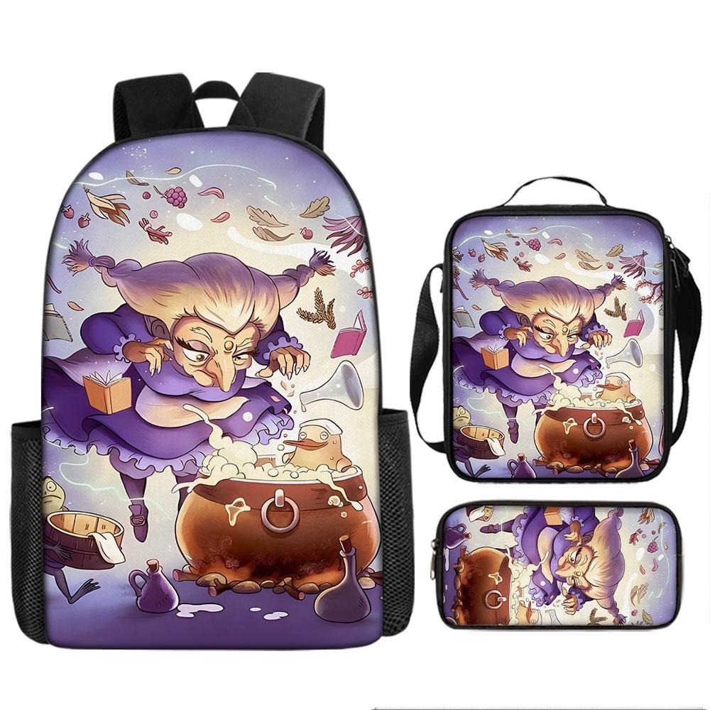 Elementary and Secondary School Students Spirited Away School Bag Hayao Miyazaki Children's Fashion Backpack Waterproof Large Capacity Backpack