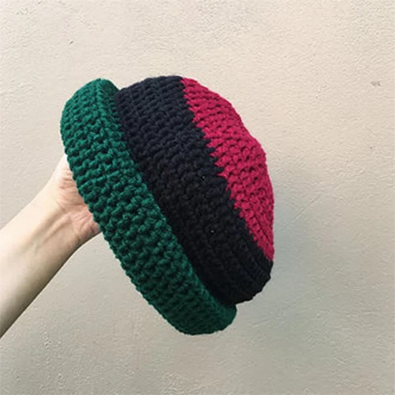 New Hand-crocheted Aviator Hat, Personalized and Funny Adult Hat