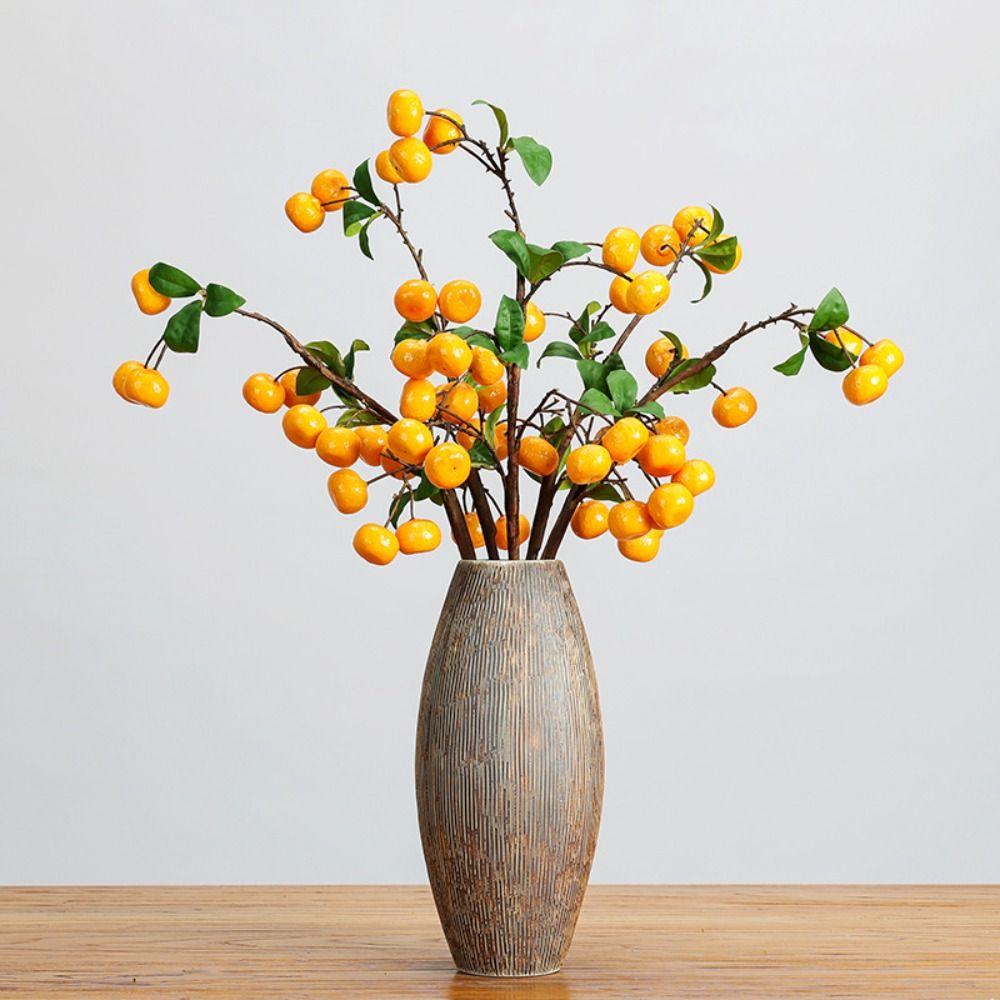 

Realistic Simulation Fruit Tree Real Touch Fake Fruits Home Decor зелёный
