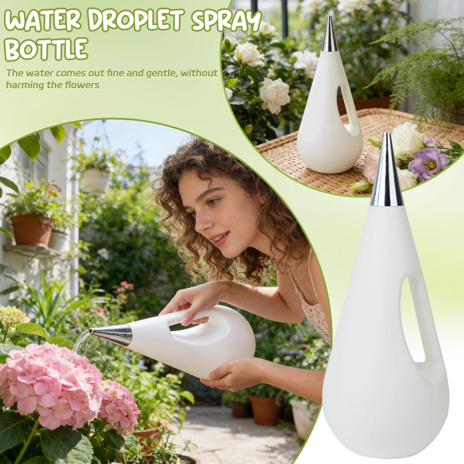 

Water Droplet Shaped Watering Can, Pressure-type Watering Can, Flower And Vegetable Irrigation Device one size