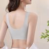 Nahtloser U-förmiger Weste-Stil Anti-Schwerkraft Weiche Stütze für kleine Brüste Push-Up und Anti-Hänge-BH für Damen