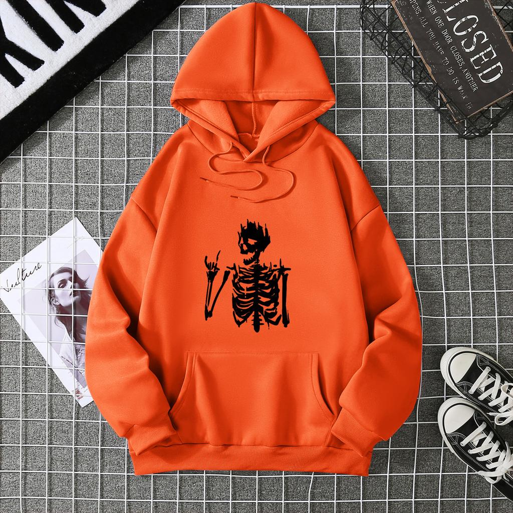 New 2025 Fall and Winter Fleece Jacket Loose Halloween Sweater