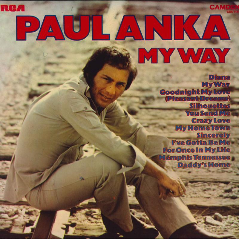 

LP Пластинка ПОЛ АНКА - My Way CDS1134 RCA 1974 Великобритания Поп Б/У