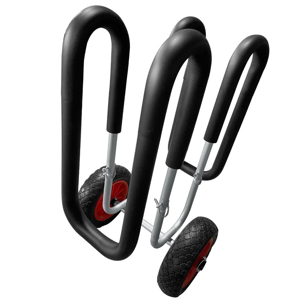 Stand Up Paddle Board SUP Transport Cart Aluminium 2 Wheels Surf Board Carrier