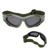 Mesh Safety Glasses Impact Resistant High Toughness Breathable Protective Goggles for Shooting Games Outdoor