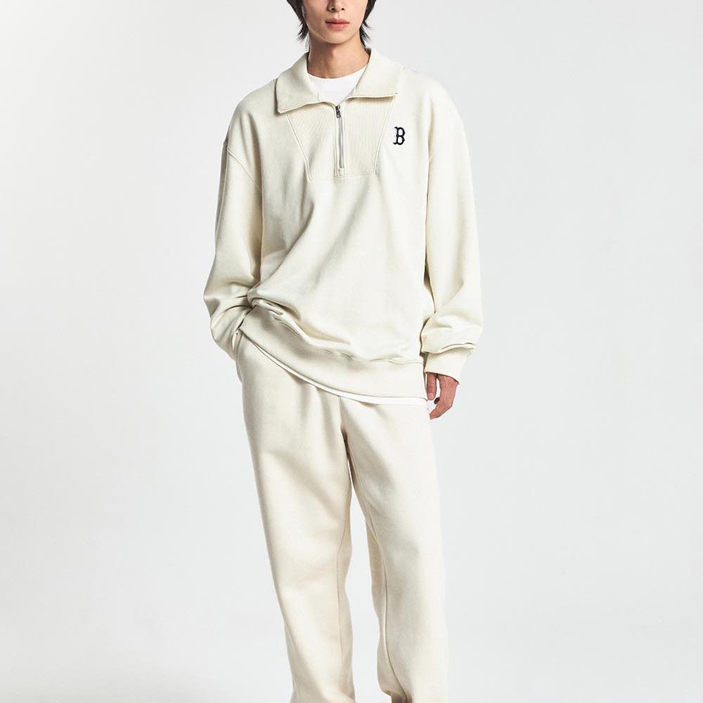 New MLB Boston Red Sox Sweatshirt Men's White 3AMTB0944-43CRD