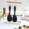 1pc Non-Stick Heat-Resistant Silicone for Rice Spoon - One-Piece Design with Ergonomic Handle, Durable & Easy-Clean Kitchen Utensil for Rice, Salad