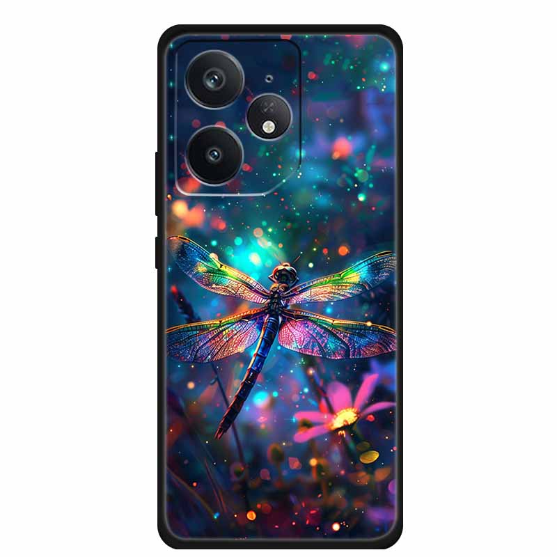 For Realme Neo7 5G Case Original Soft Silicone TPU Phone Cases Back Cover For OPPO Realme Neo 7 Scenery Shockproof Bumper Capa