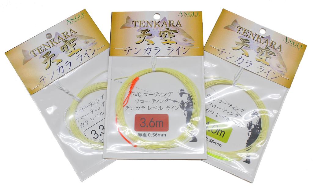 ANGLE Tenkara Line Sky PVC Coating Floating Tenkara Level Line Light Yellow 4.0m