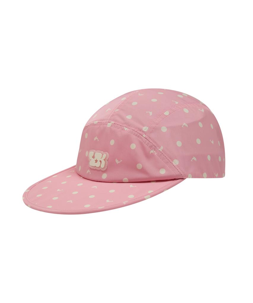 WAIKEI Dolphin Dot Duck Cap Pink