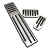 Non-Slip Decorative Pedals for Older Tesla Models - Accelerator, Brake, and Rest Area
