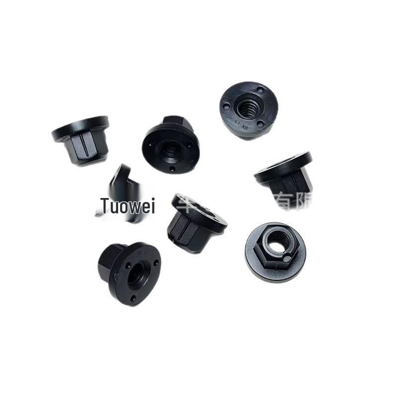 Universal Car Fender Mudguard Clip Kit Clear Plastic