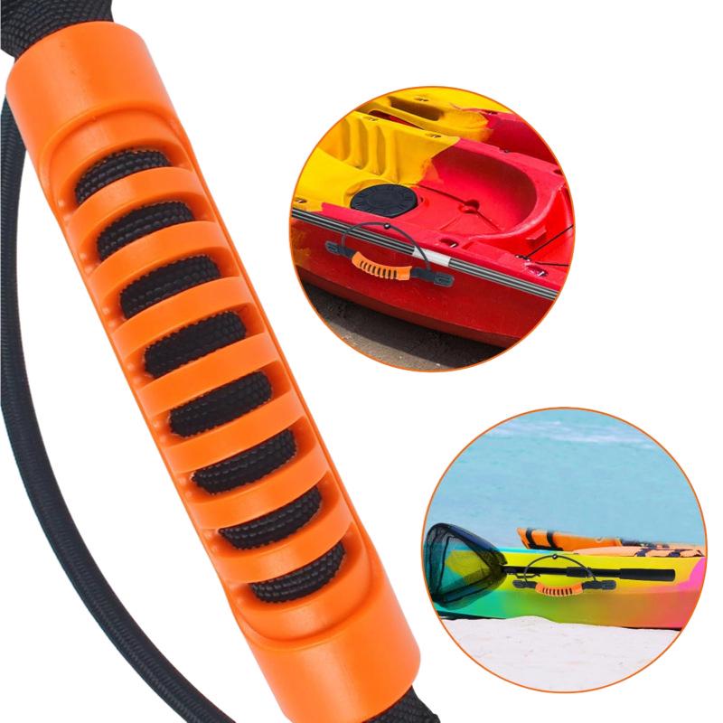 Kayak Accessories: Rubber PVC Handle with Webbing and Rope for Inflatable Boats and Backpacks