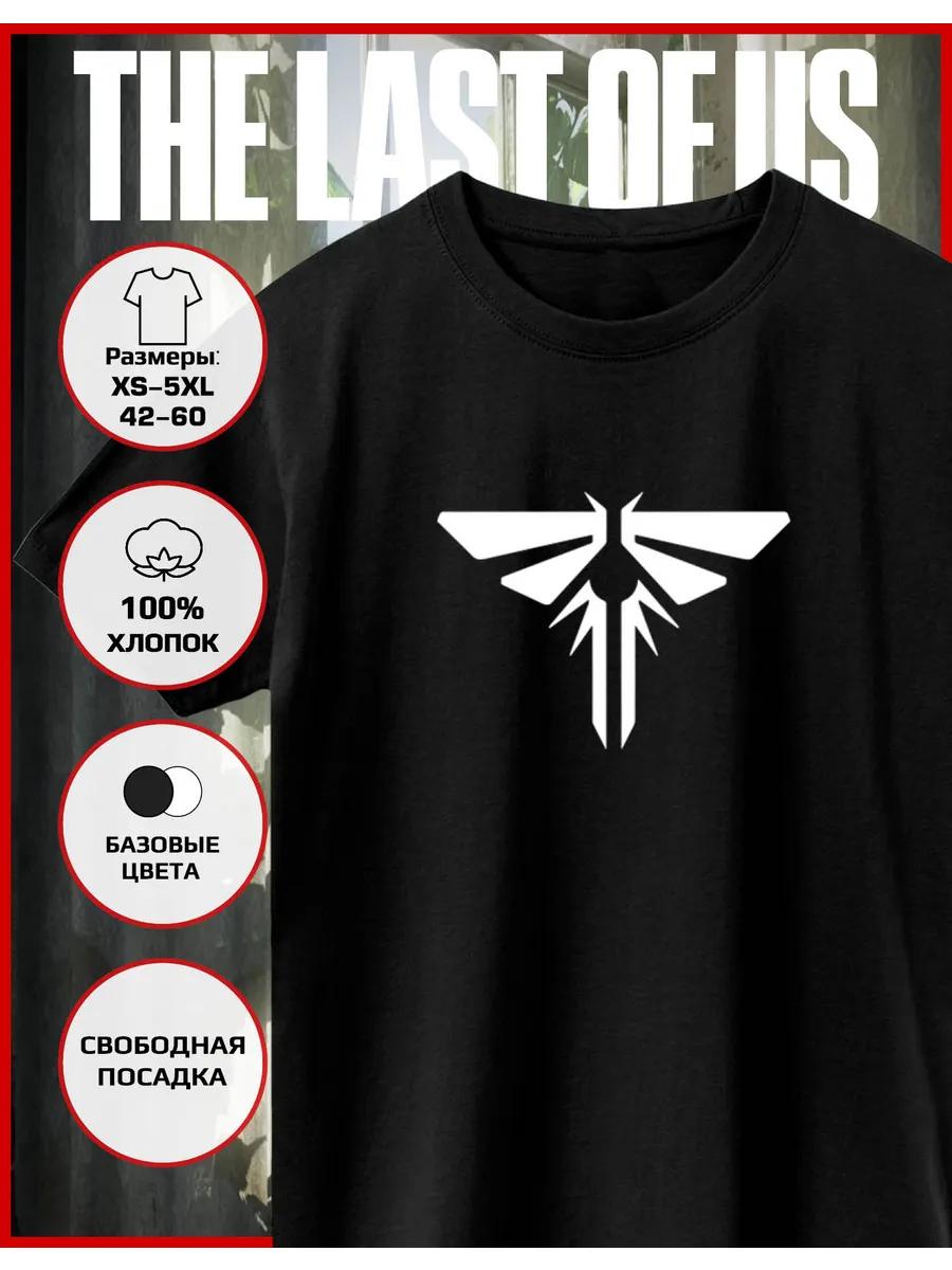 Straight T-shirt with The last of us Butterfly print S