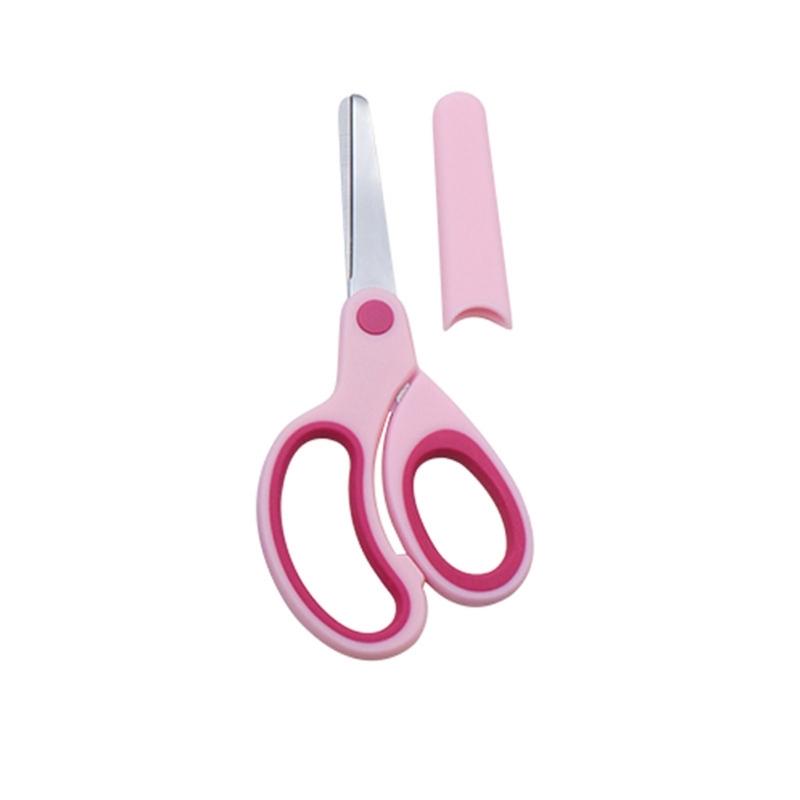 

Lefties Scissors with Comfort Handle Training Scissors Left-Handed Safety Scissors for Children Students and Families рожевий