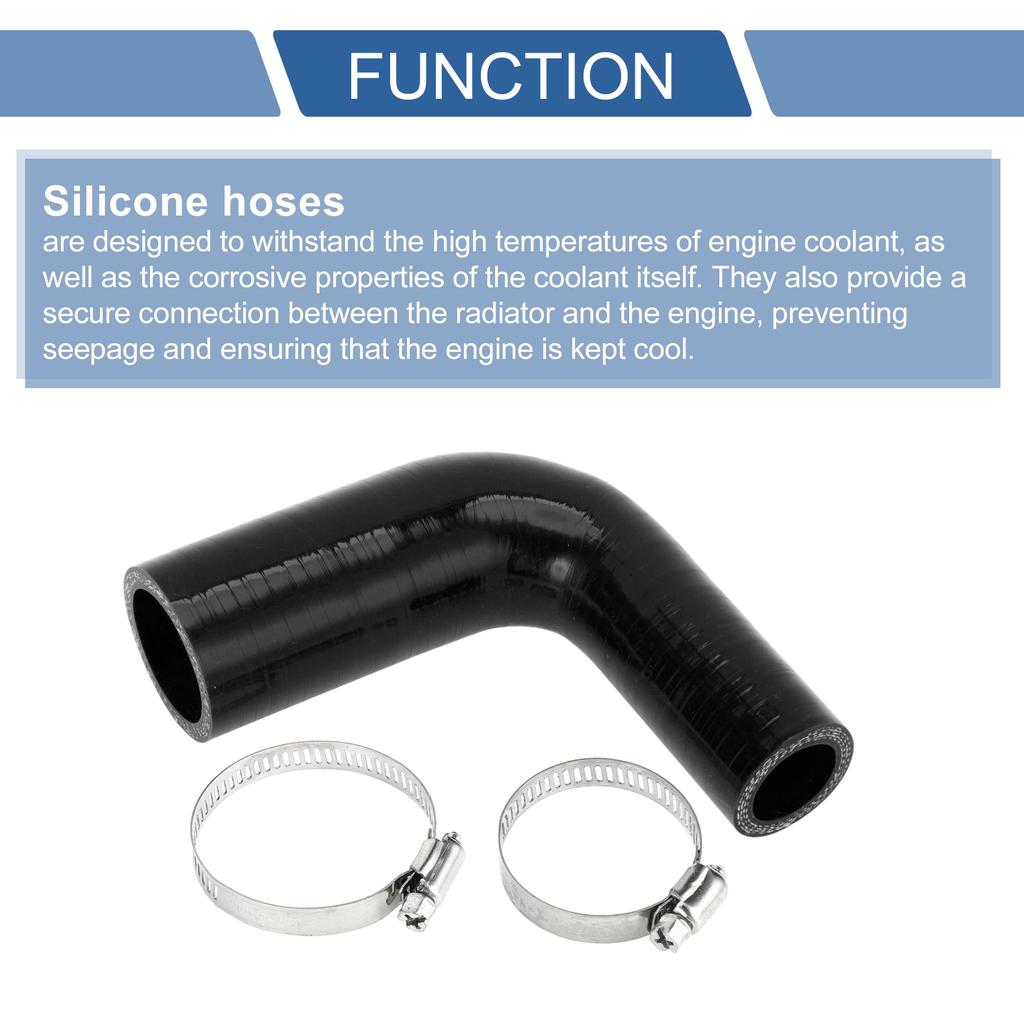 X AUTOHAUX Inner Diameter 1.0 - 1.4 inches (25 - 35 mm), Length 4.0