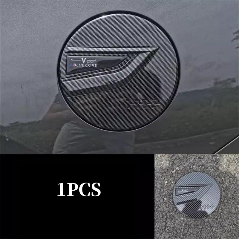 For Changan UNIV UNI-V Accessories 2022 2023 2024 ABS Carbon fiber Car Front Fog Light Cover Rear Lamp Decor Sticker Cover Trim