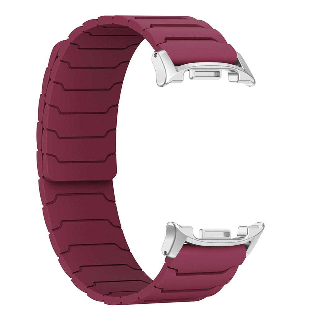 Cinturino Magnetico per Samsung Galaxy Watch 8 44mm 40mm Braccialetto di Ricambio in Silicone a Ciclo per Watch8 Classic 46mm Accessori