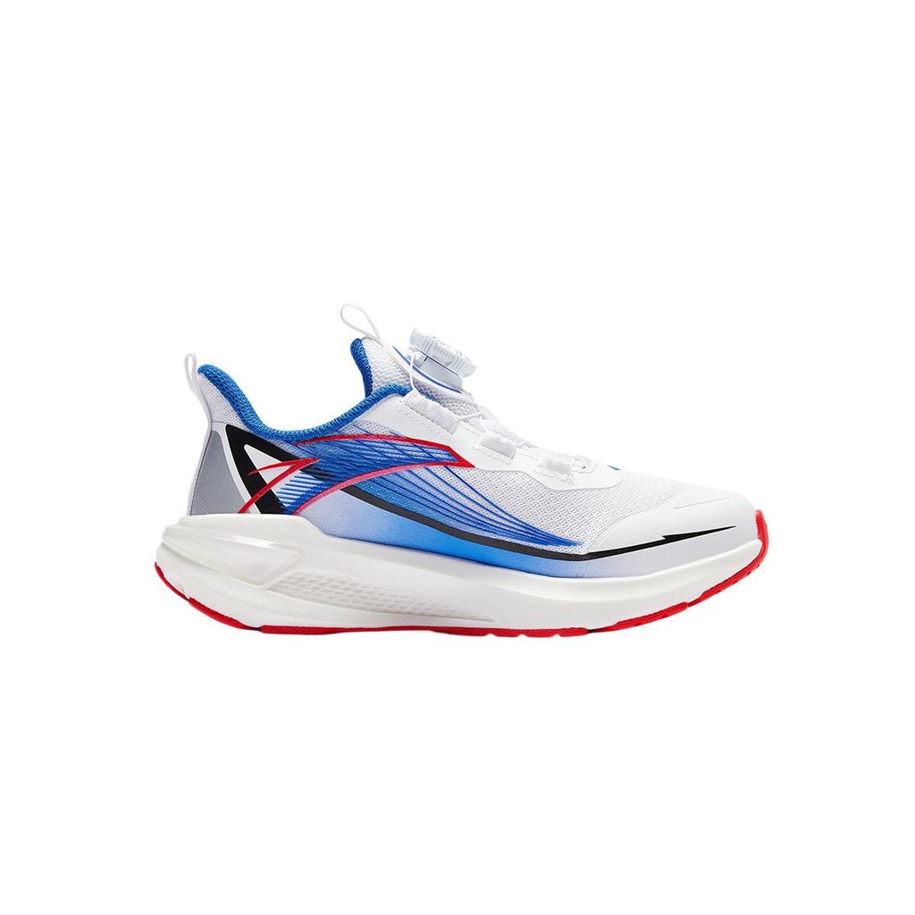 Anta Lightweight Comfortable Breathable Low-Top Running Shoes Kids Sneakers White Blue Red 312445517U-2