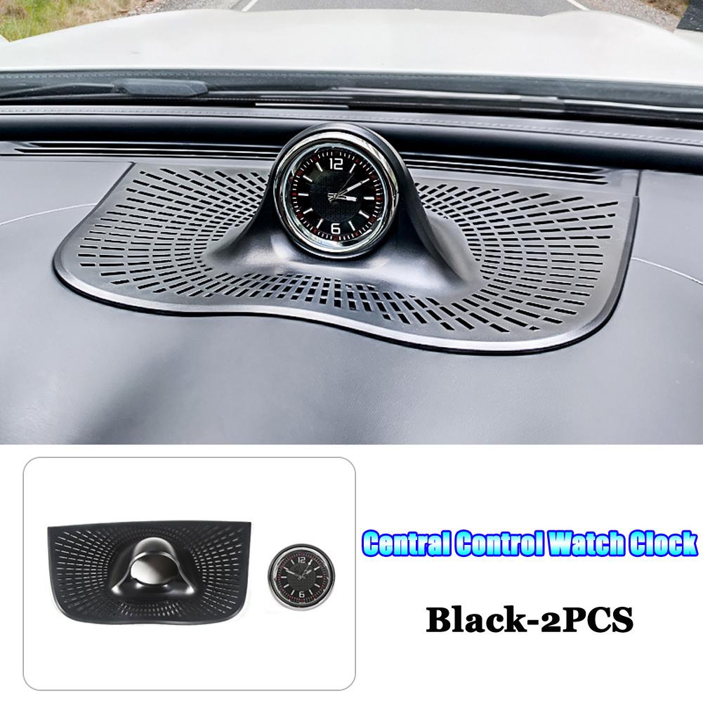 

For Mercedes Benz GLC C Class X254 W206 AMG C43 GLC43 63 2022-2026 Car Accessories Central Control Dashboard Quartz Clock Watch For GLC 2023-2026 чорний