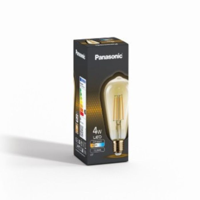 Ampoule ST64 filament LED E27 4W 2000K Panasonic