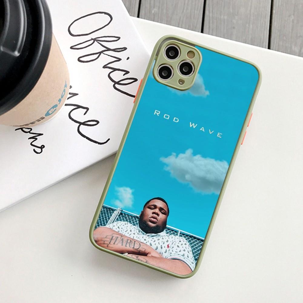 Rod Wave Rapper Cool Man Phone Case For IPhone 14 11 12 13 Mini Pro Max 8 7 Plus X XR XS MAX Translucent Matte Cover