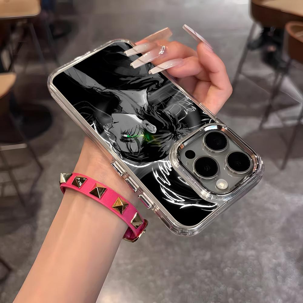 A-ATTACK ON T-TITAN Phone Case For IPhone 17 Air 16 15 14 13 12 11 Pro Pro Max Plus Transparent Soft Cover