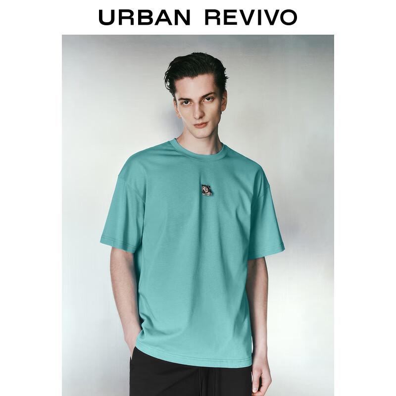 

UR Men s Badge Patch Short Sleeve T-Shirt XS