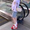 American Retro Red German Training Shoes Women's 2025 New Fashion Versatile Color Matching Flat-bottomed Sports and Leisure Forrest Gump Shoes