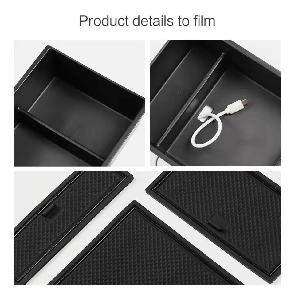 For Toyota Harrier Venza 2025 - 2025  Armrest Storage Box Center Console Organizer Tray Car Interior Accessories