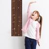 Ergonomischer Holz-Höhenversteller Bequeme Wandmess-Aufkleber