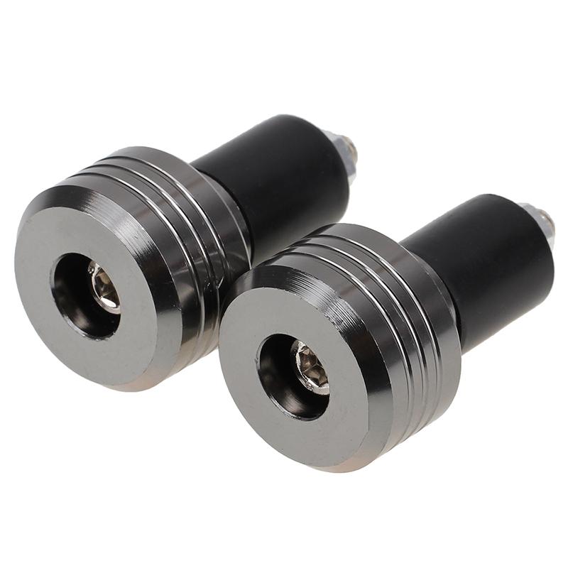 

7/8 22 Mm Motorcycle Handle Bar End Handlebar Grips Sliders Cap Plug Counterweight Cover for Honda Kawasaki Suzuki Ducati BMW сірий