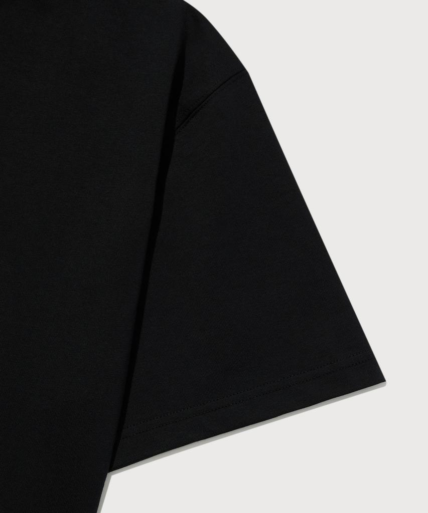 COVERNAT Center Logo T-Shirt Black