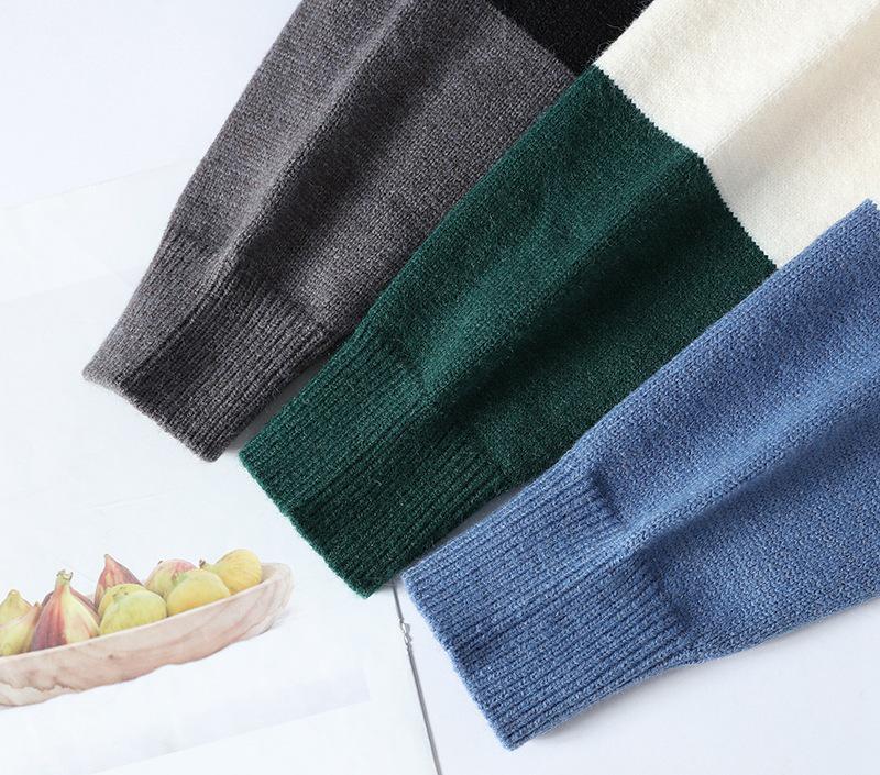 2024 Winter Men's Fleece Sweater: Japanese & Korean Style Knitwear